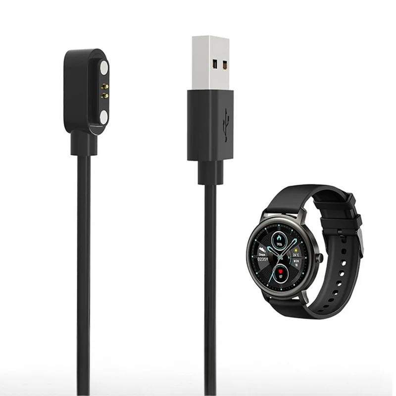 Magnetisk USB Opladerkabel til Smartwatch - Hurtig & Sikker