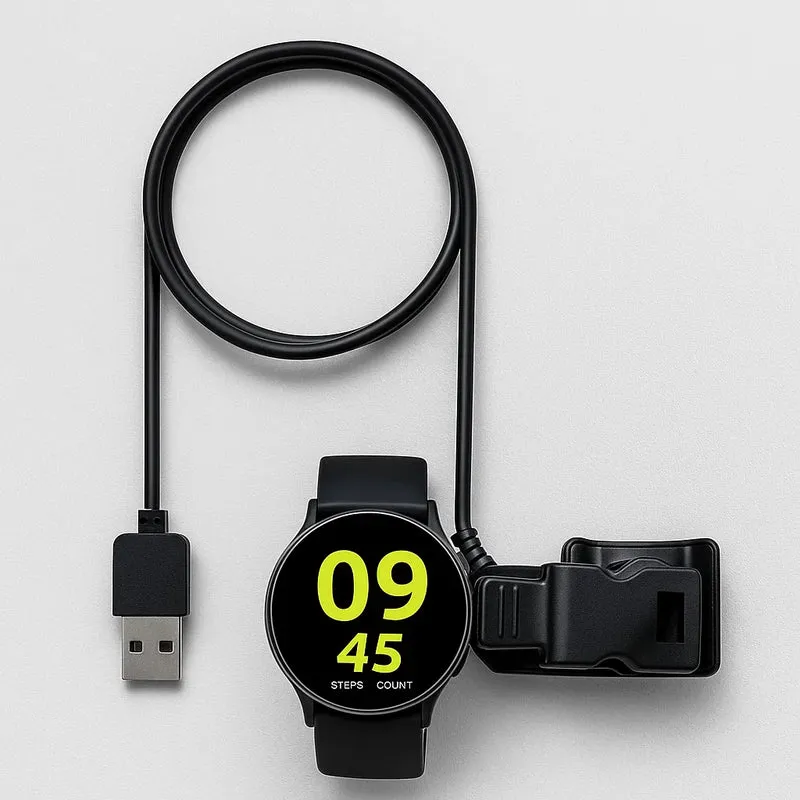 USB Opladerkabel til Smartwatch - Kompakt og Pålidelig