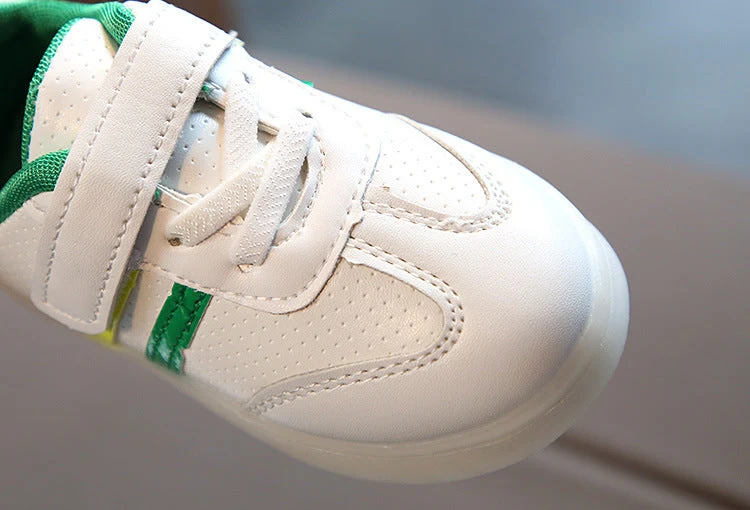 LED Børnesneakers med Fleksibel Sål og Komfortabel Pasform
