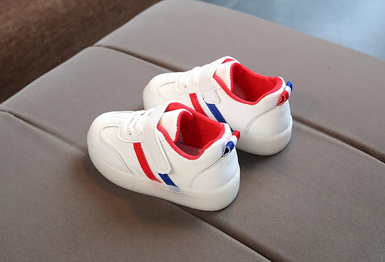 LED Børnesneakers med Fleksibel Sål og Komfortabel Pasform