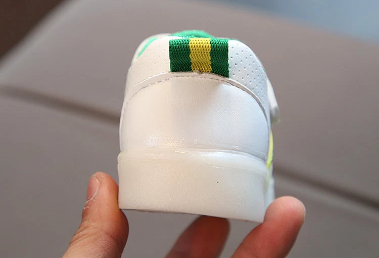 LED Børnesneakers med Fleksibel Sål og Komfortabel Pasform