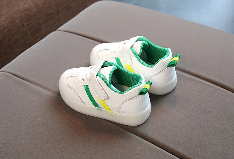 LED Børnesneakers med Fleksibel Sål og Komfortabel Pasform
