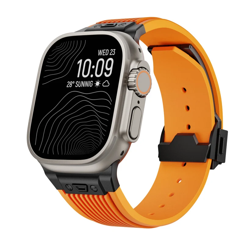 Silkonstrap til Apple Watch - Komfort og Stil i Silikone