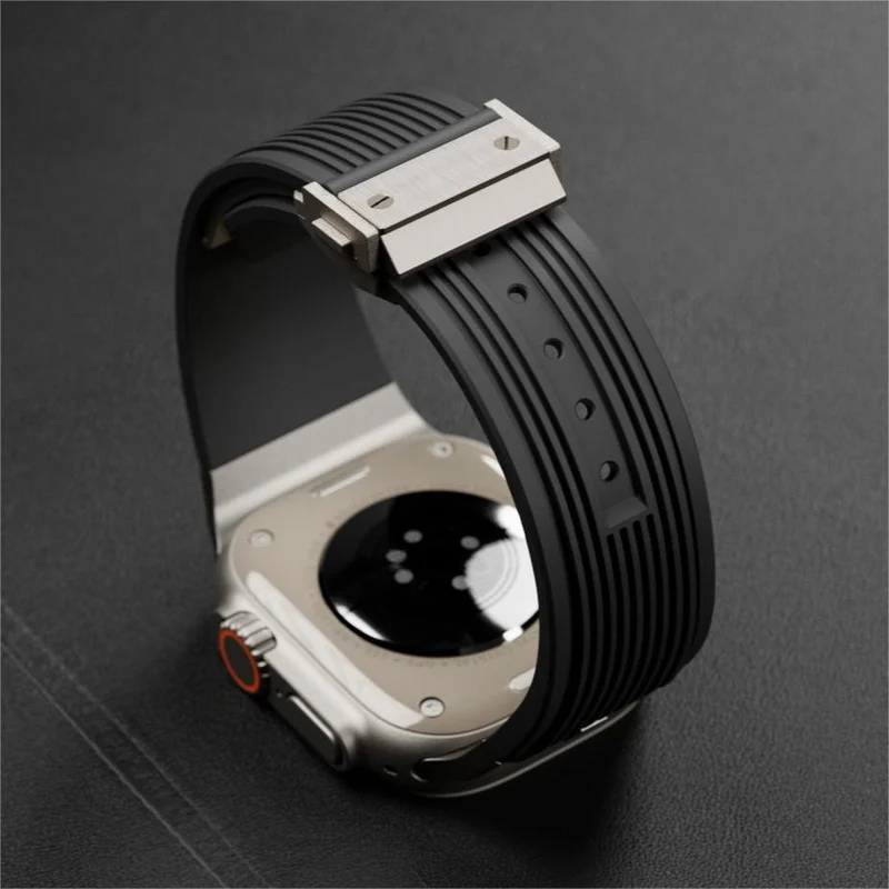 Silkonstrap til Apple Watch - Komfort og Stil i Silikone