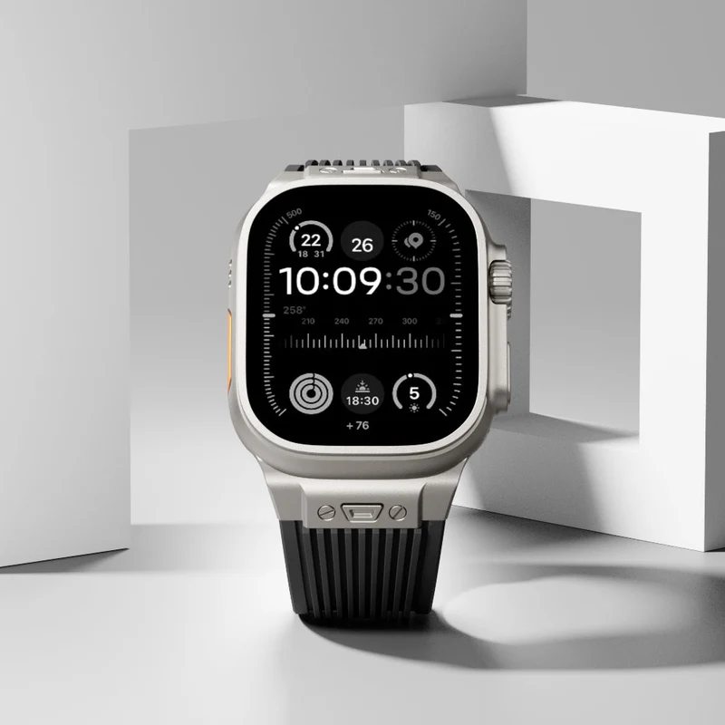 Silkonstrap til Apple Watch - Komfort og Stil i Silikone