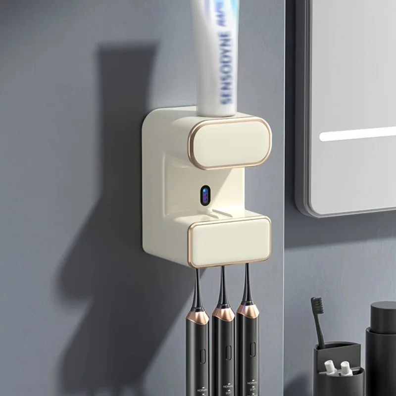Automatisk Tandpastadispenser – Hygiejnisk og Pladsbesparende
