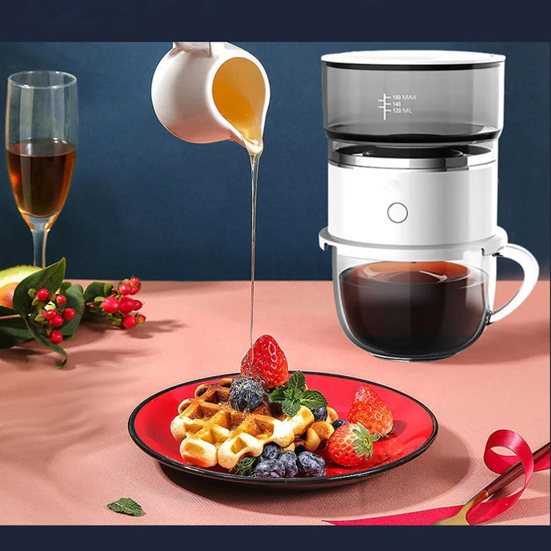 Smart Automatisk Brygning Mini Kaffemaskine