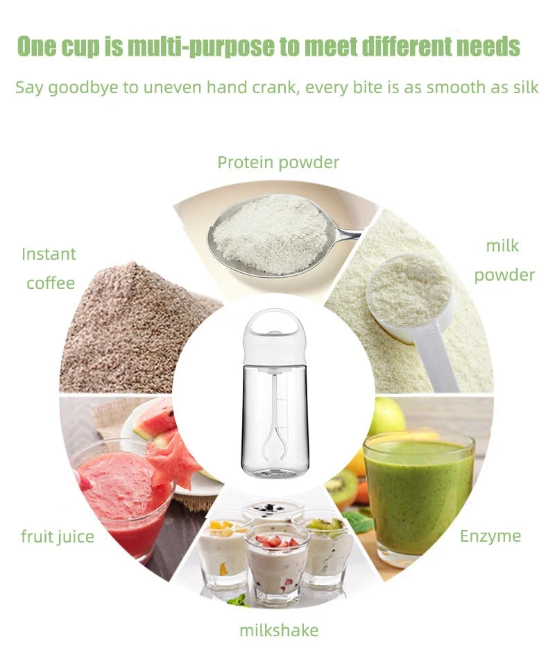 Automatisk Rør Smart Shake Flaske