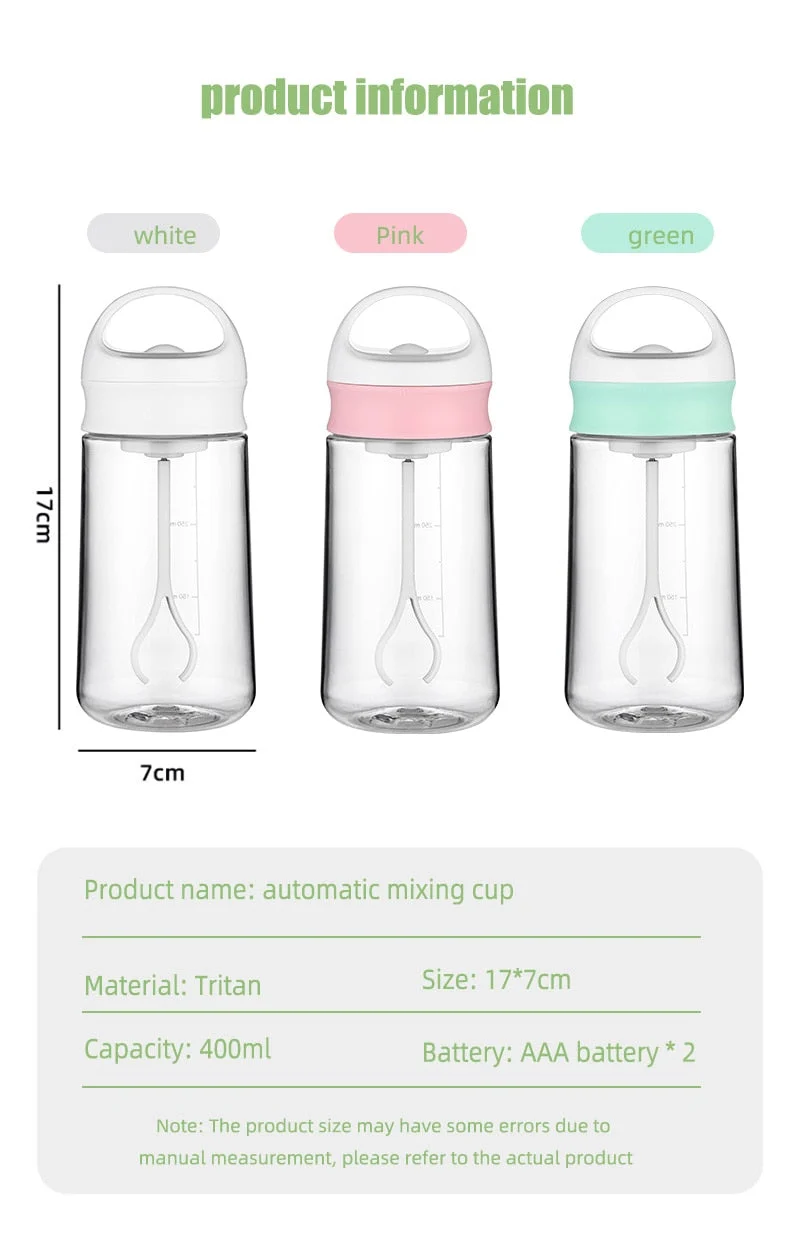 Automatisk Rør Smart Shake Flaske