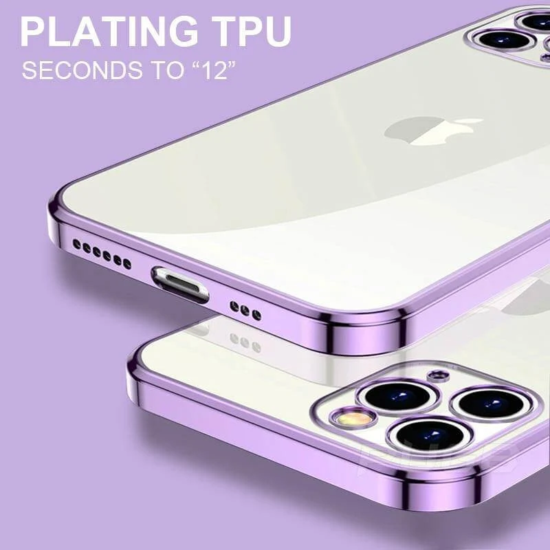 Luksus Slim Blød Klassisk Telefon iPhone Cover