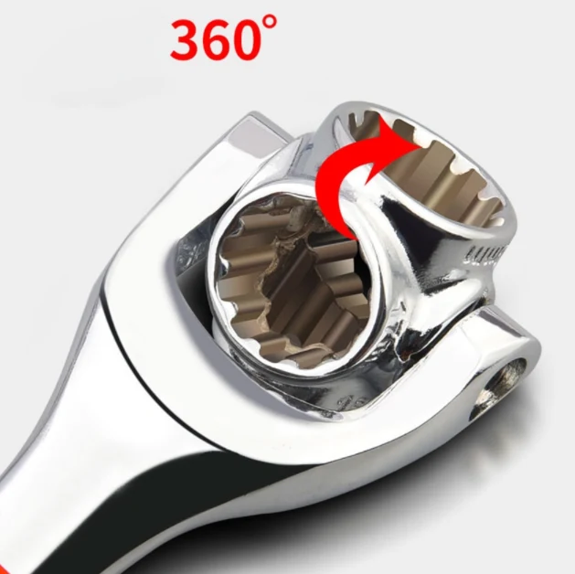 360 Universel Socket Reparationsnøgle Værktøj