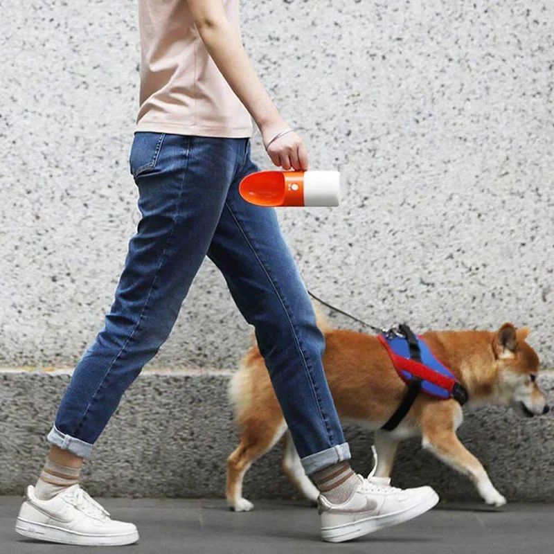 Rocket Bærbar Rejse Hund Vandflaske