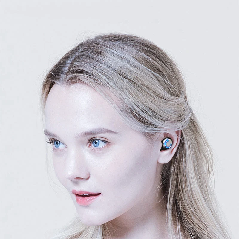 Trådløs Ultimate Headset med 2000mAh Powerbank Taske