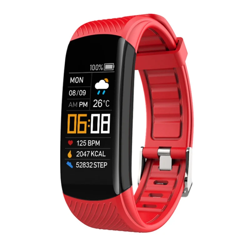 Smartwatch Fitness Aktivitets Tracker Armbånd