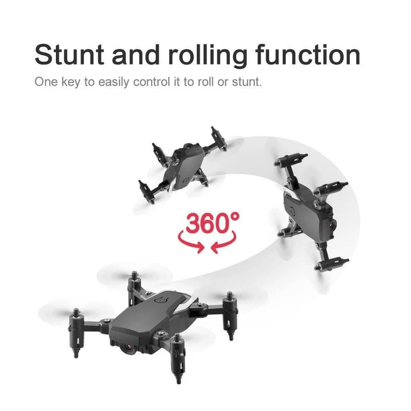 Bærbar sammenklappelig ultimativ 4K drone
