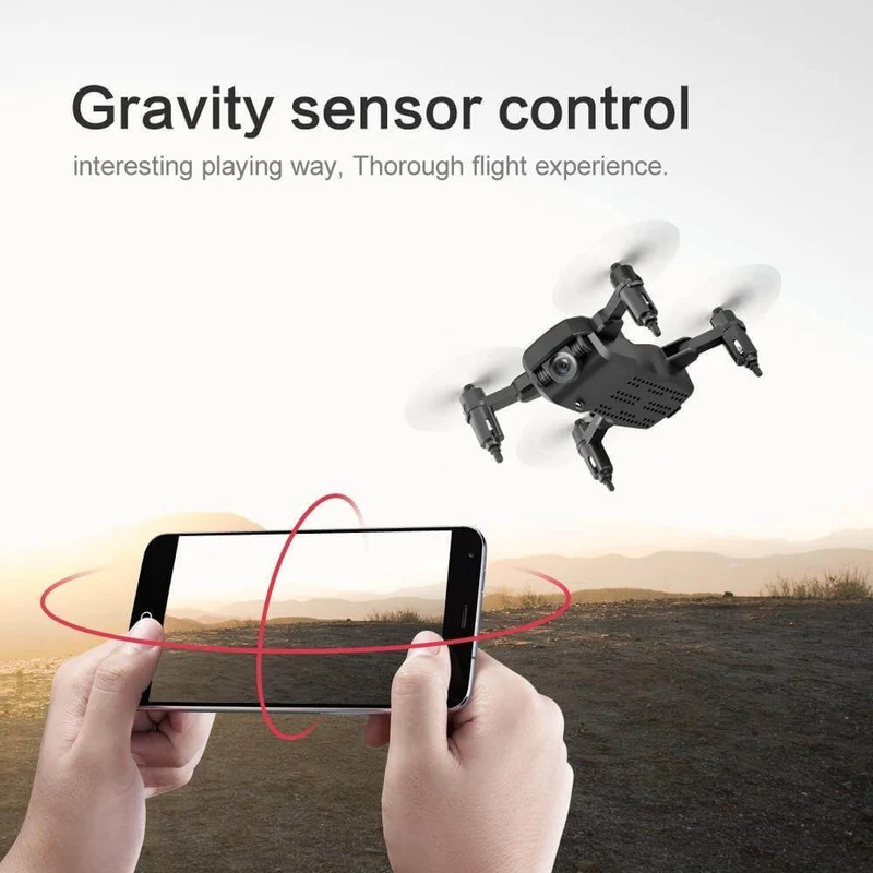 Bærbar sammenklappelig ultimativ 4K drone