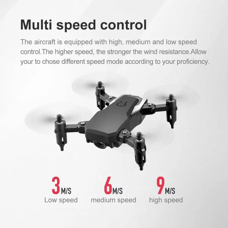 Bærbar sammenklappelig ultimativ 4K drone
