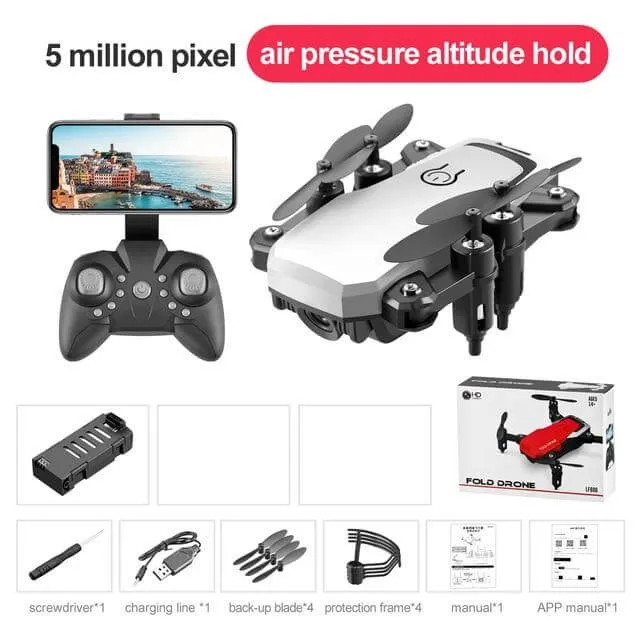 Bærbar sammenklappelig ultimativ 4K drone
