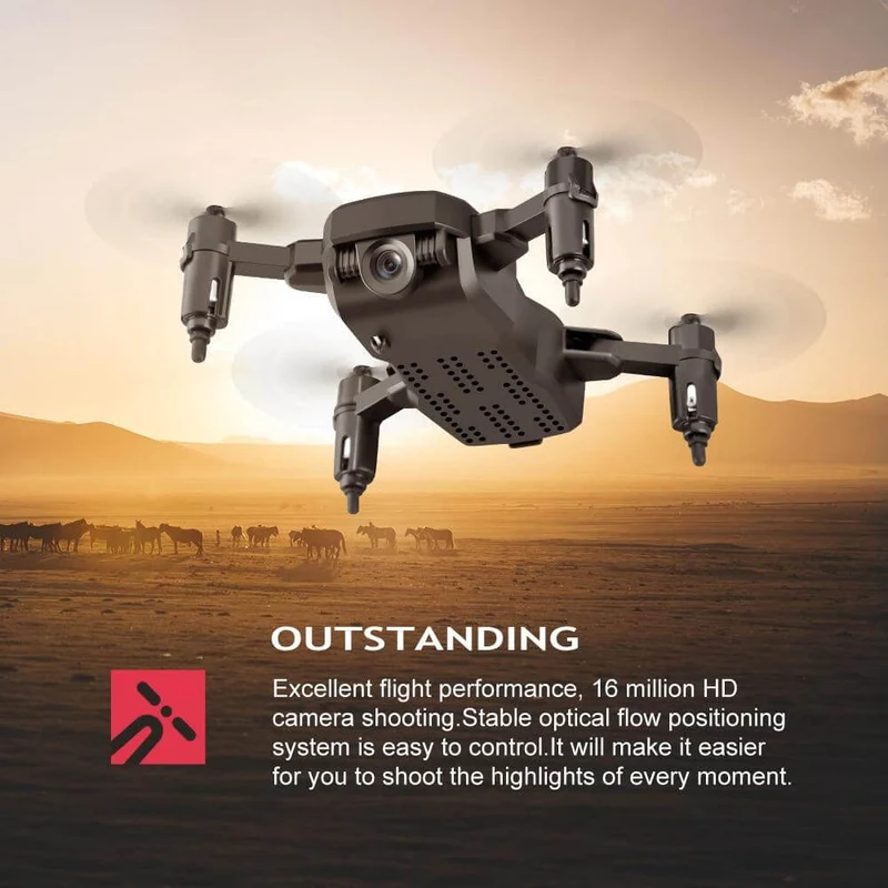 Bærbar sammenklappelig ultimativ 4K drone
