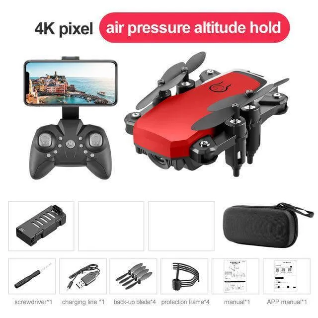 Bærbar sammenklappelig ultimativ 4K drone