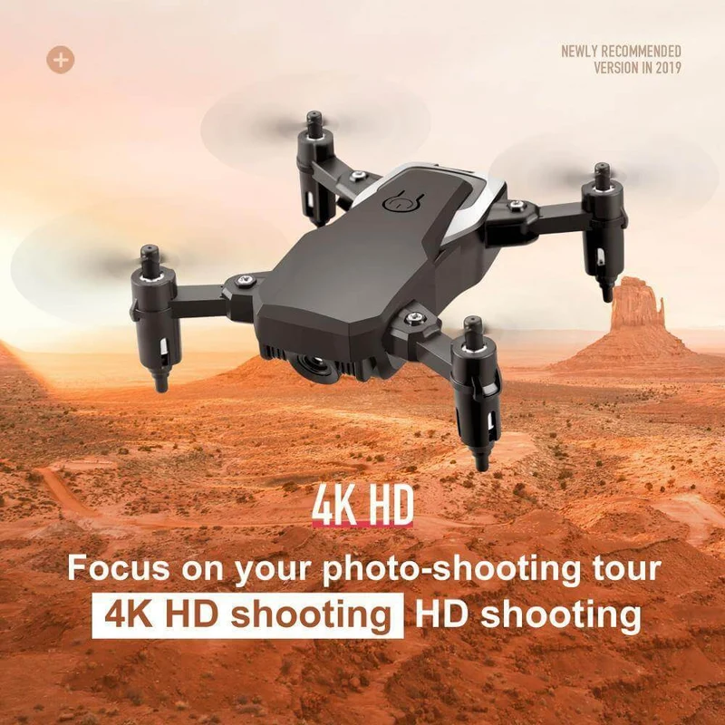 Bærbar sammenklappelig ultimativ 4K drone