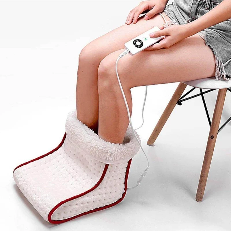 Elektrisk varme fodmassageapparat