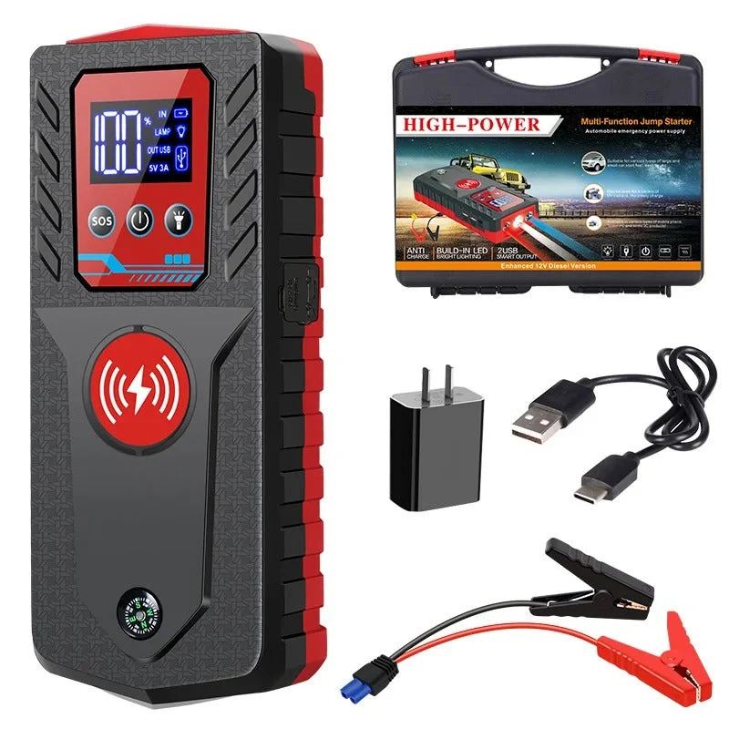Bærbar bilbatteri jump starter power bank