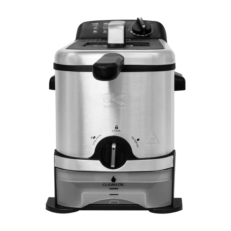 Kalorik 3.0L Deep Fryer with Oil Filtration
