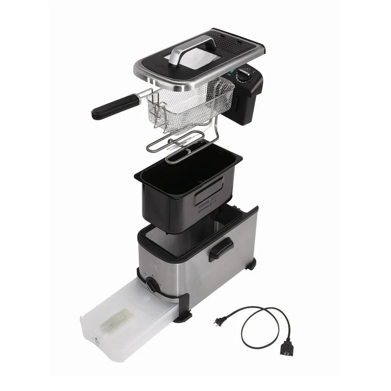 Kalorik 3.0L Deep Fryer with Oil Filtration
