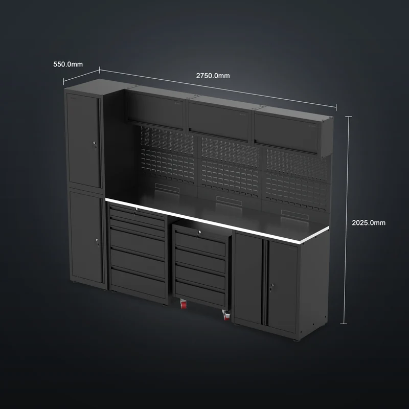 IVON Garageinredning Black Series Small (275 cm)
