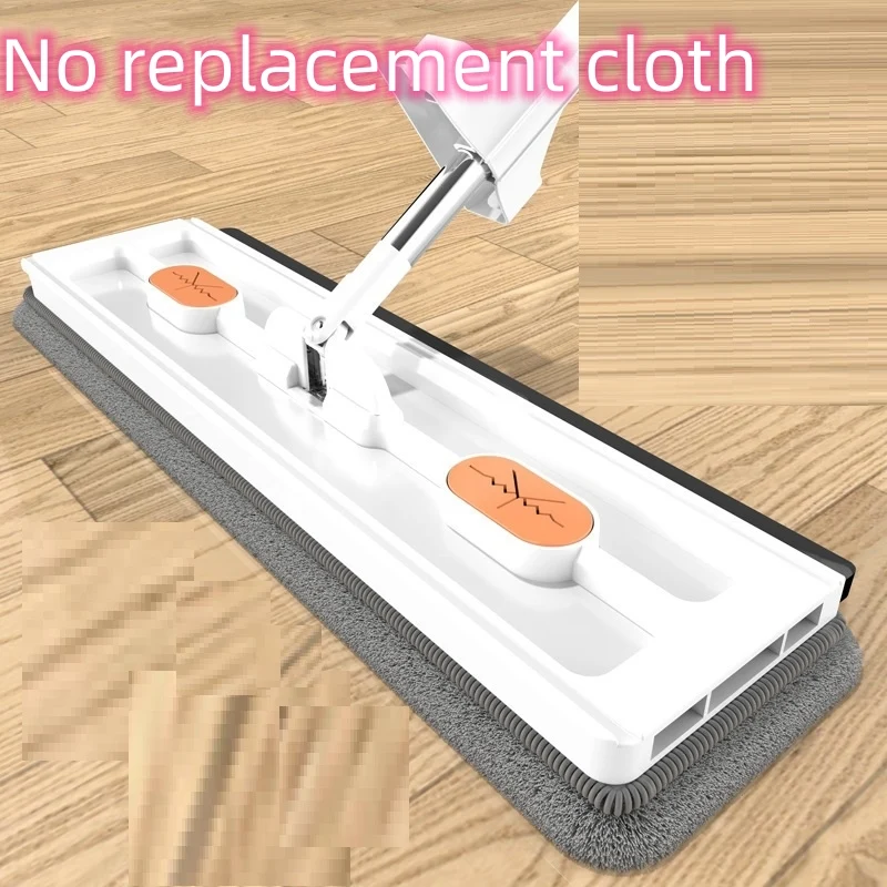 Ny Stil Stor Flat Mop – 360° Roterande, Stark Vattenabsorption – Passar Alla Golvtyper