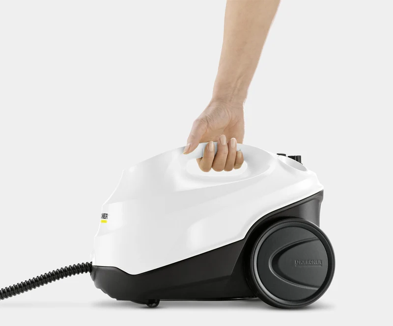 Kärcher SC 3 EasyFix Cylinderångtvätt 1 l 1900 W Svart, Vit