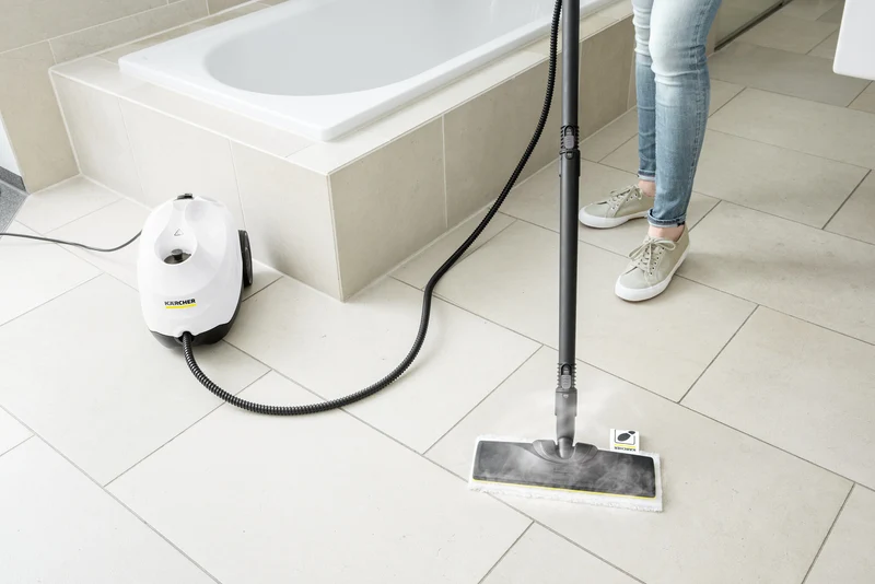 Kärcher SC 3 EasyFix Cylinderångtvätt 1 l 1900 W Svart, Vit