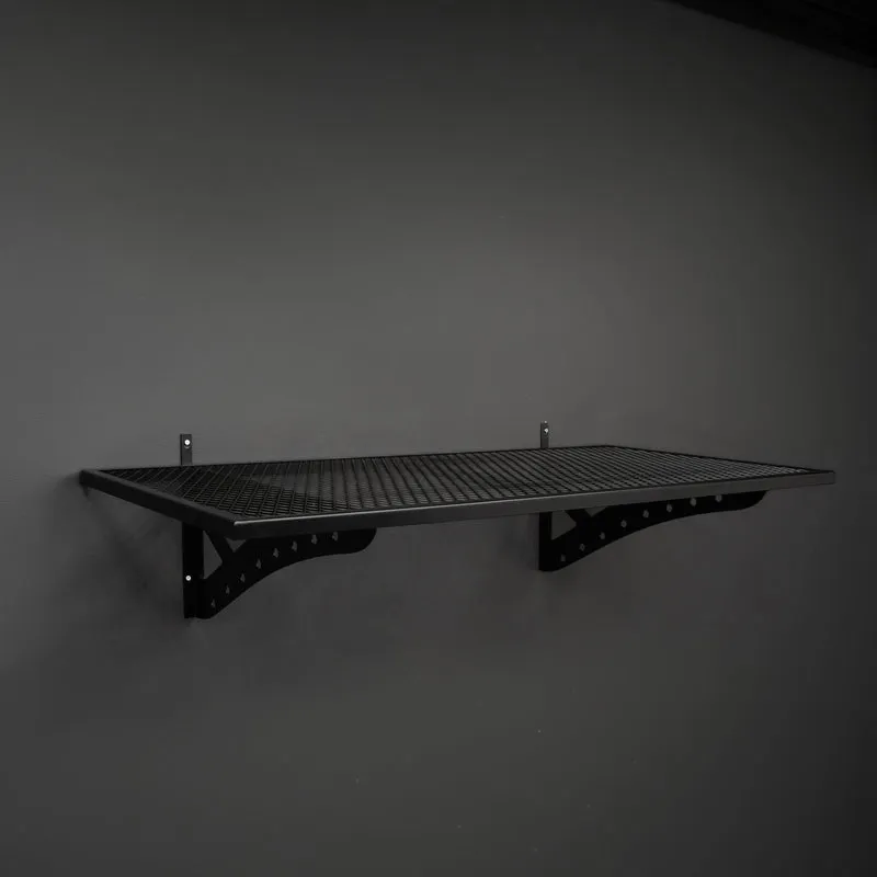 4-PACK: IVON Väggmonterad Hylla 122 x 61 cm