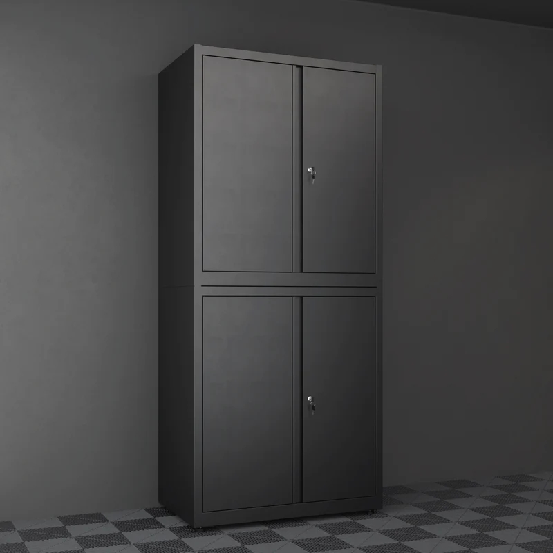 IVON Black Series Högskåp 2-Delat 90 x 202 cm