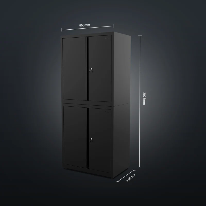 IVON Black Series Högskåp 2-Delat 90 x 202 cm
