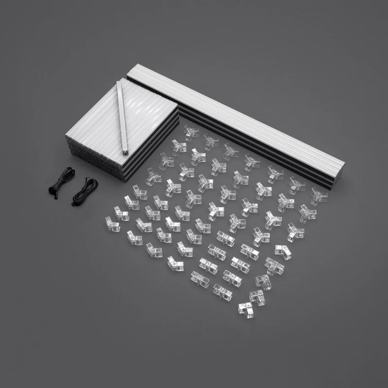 IVON BLACKOUT Hexagon Garagebelysning LED-Armatur 243x478cm