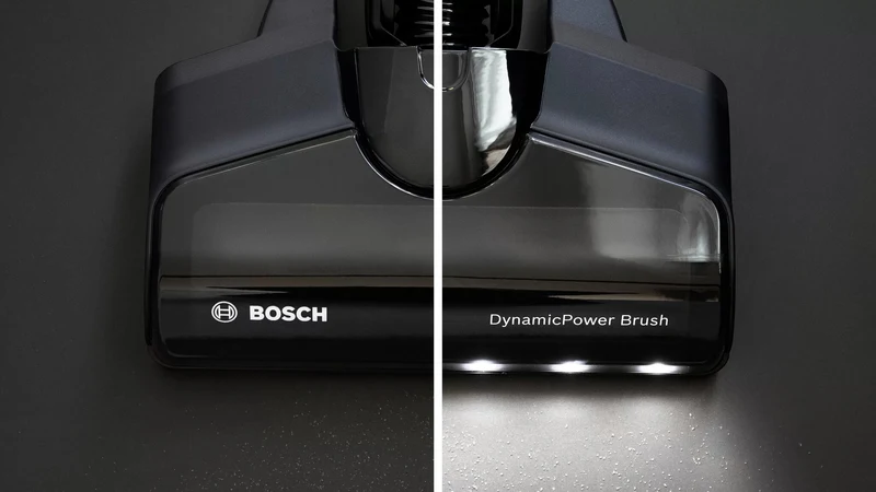 Bosch BCS711XXL upprättstående dammsugare och elektrisk sopborste Skaftdammsugare Batteri Torr Utan påse 0,3 l Vit 3 Ah