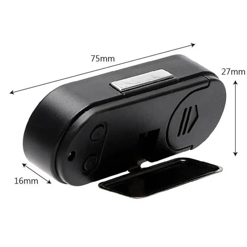 Kompakt Bilur med LCD Display og Temperaturmåler