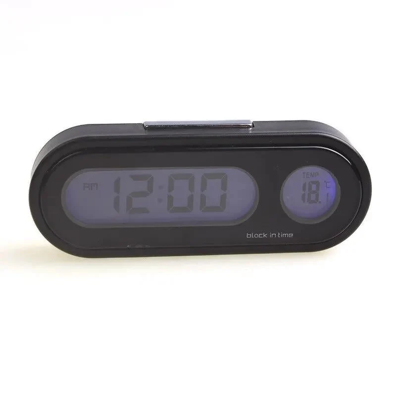 Kompakt Bilur med LCD Display og Temperaturmåler