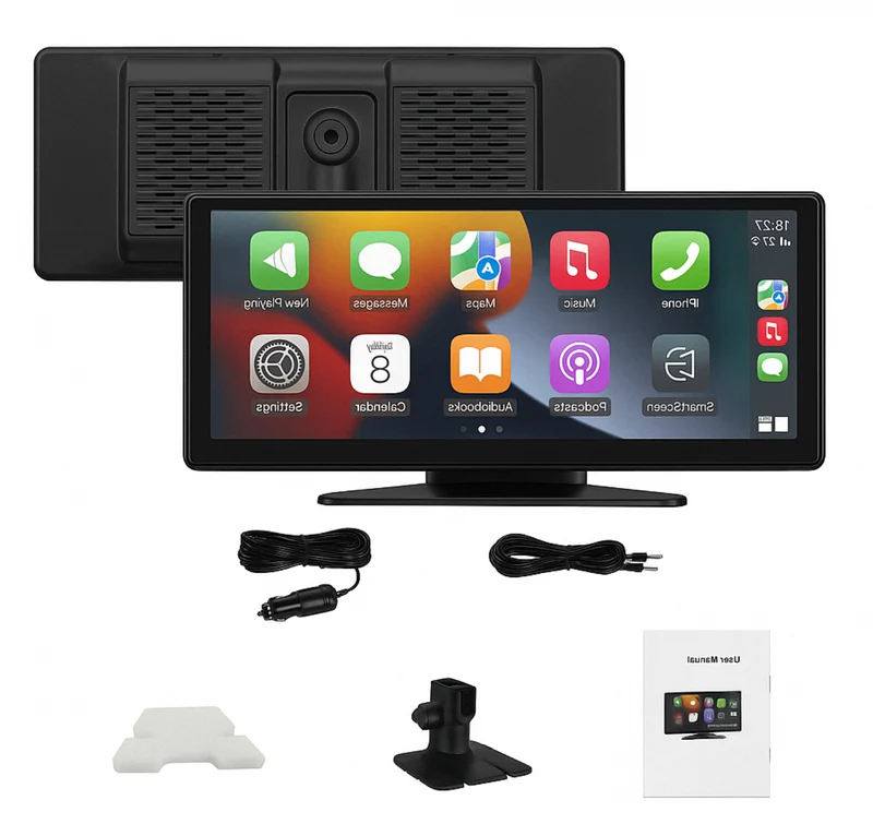 10.26" Bilradio med Trådløs CarPlay & Hurtig WiFi