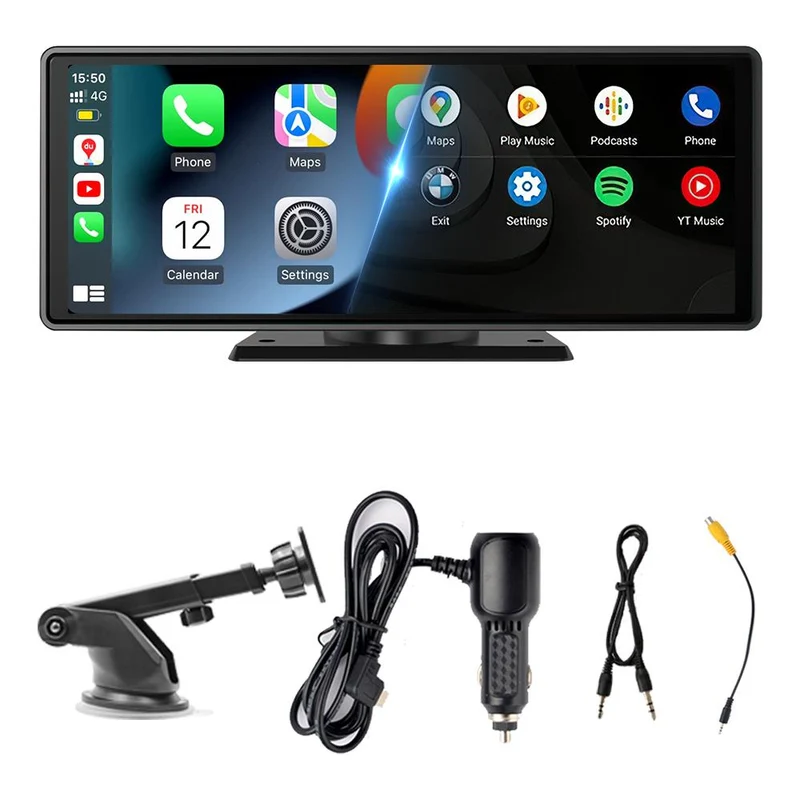 10.26" Multimedieskærm med Trådløs CarPlay & Bluetooth