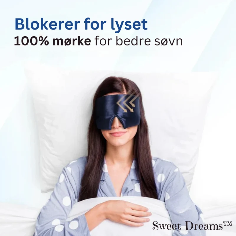Premium Søvnmaske med Aromaterapi for Bedre Søvn