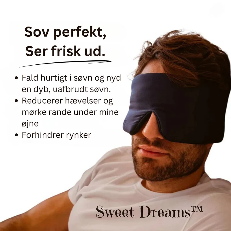 Premium Søvnmaske med Aromaterapi for Bedre Søvn