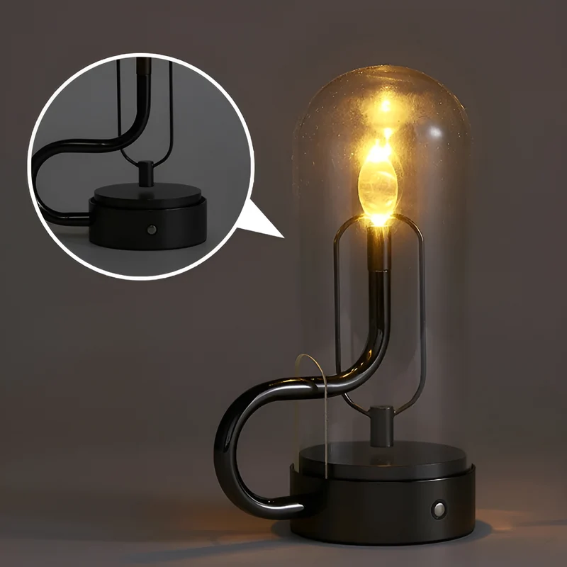 Trådløs LED-lampe med langvarig, stemningsfuld belysning