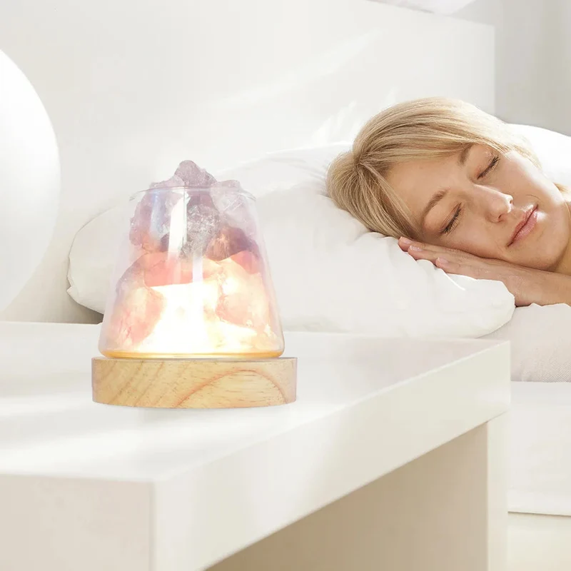 Himalaya Saltlampe med Aromadiffusor – Skab Ro og Velvære