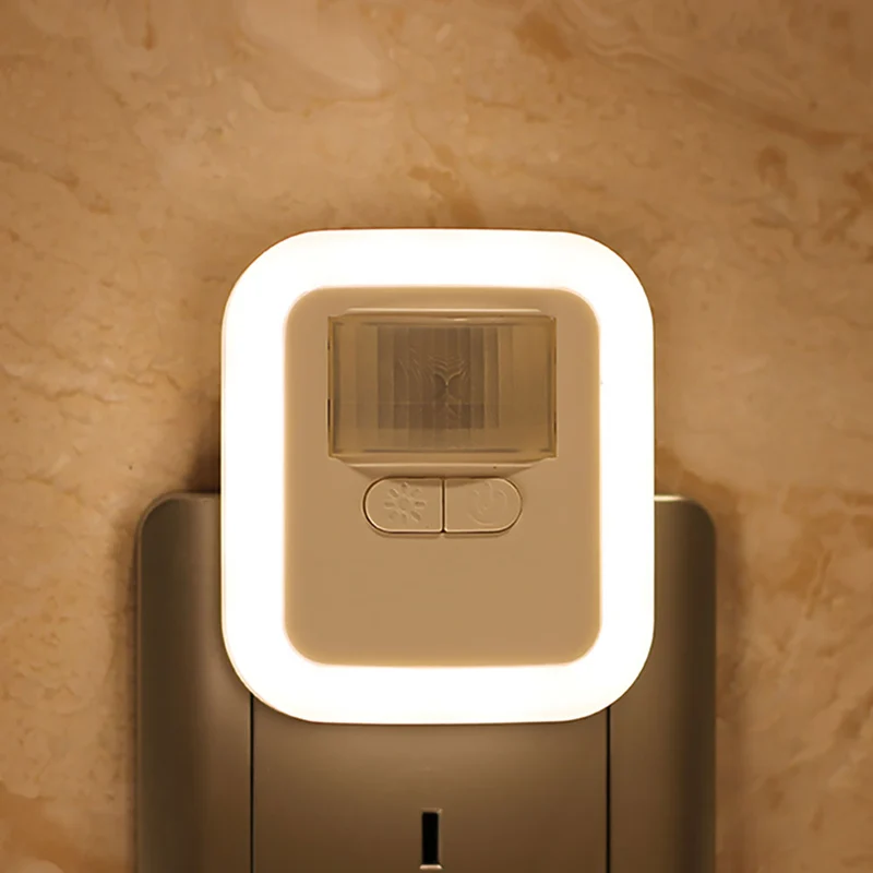 Bevægelsesstyret LED-natlampe – Automatisk, energibesparende