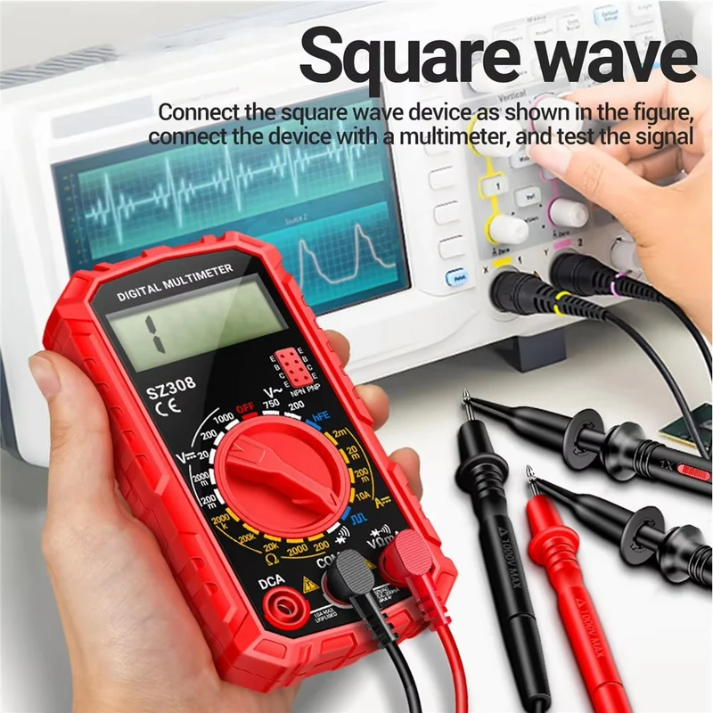 Professionelt Digitalt Multimeter Kit – Præcise Målinger