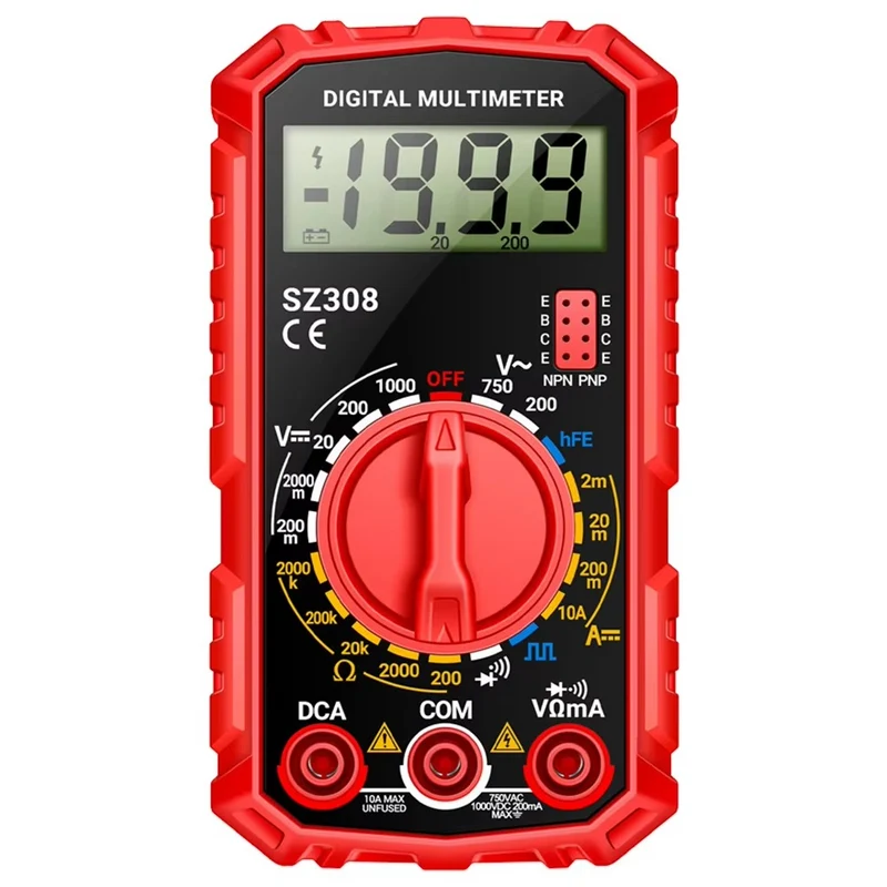 Professionelt Digitalt Multimeter Kit – Præcise Målinger