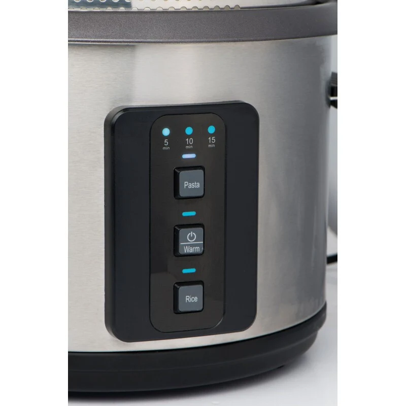 Fritel RC 1377 riskokare 6 l 1100 W Svart, Rostfritt stål